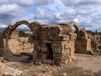 Mauerbögen in der Byzantinischen Festung - Archäologischer Park Paphos